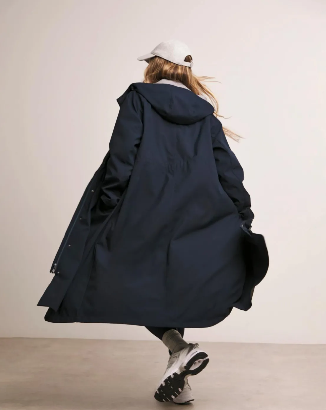 Anthology Navy Raincoat