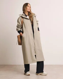 Anthology Neutral Longline Raincoat