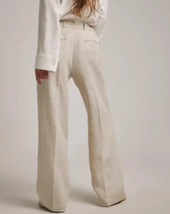 Anthology Premium Linen Wide Leg Trousers