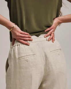 Anthology Premium Linen Wide Leg Trousers