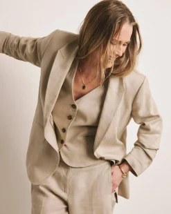 Anthology Pure Linen Relaxed Blazer