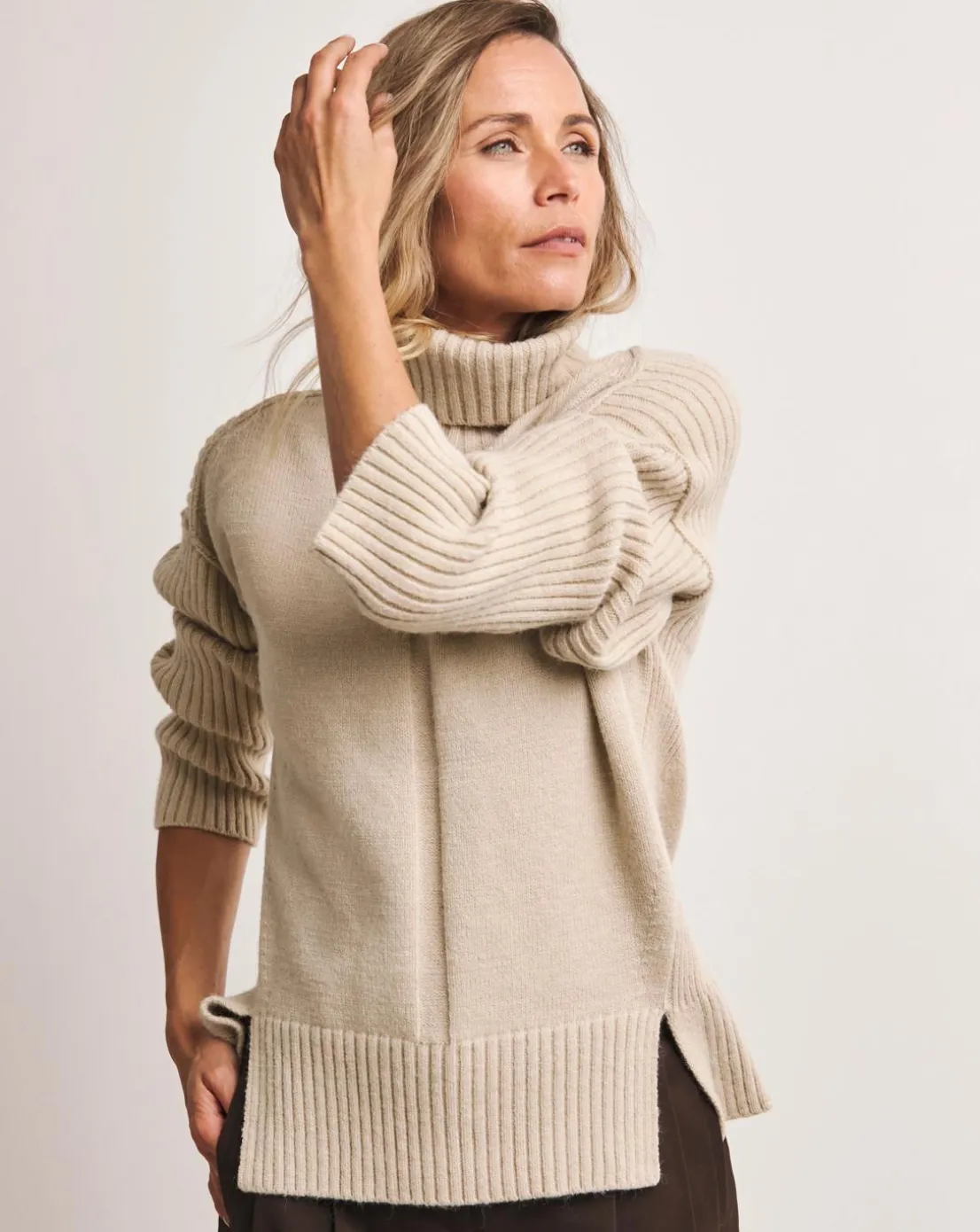 Anthology Roll Neck Jumper