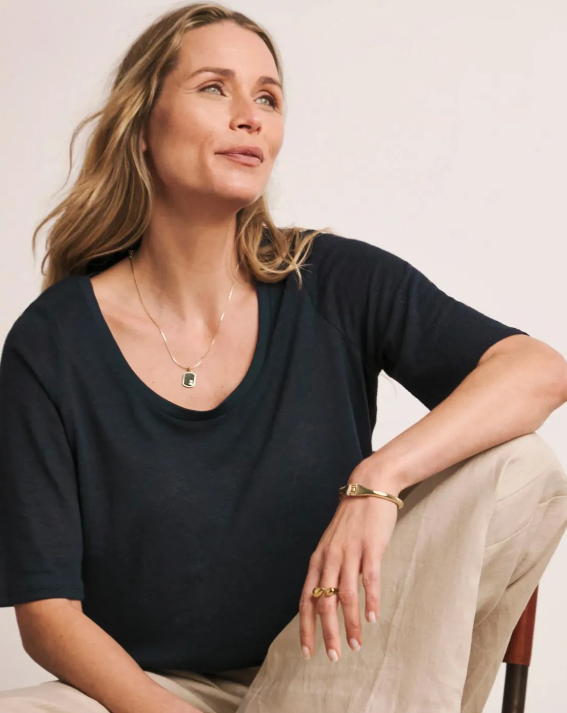 Anthology Scoop Neck T-Shirt