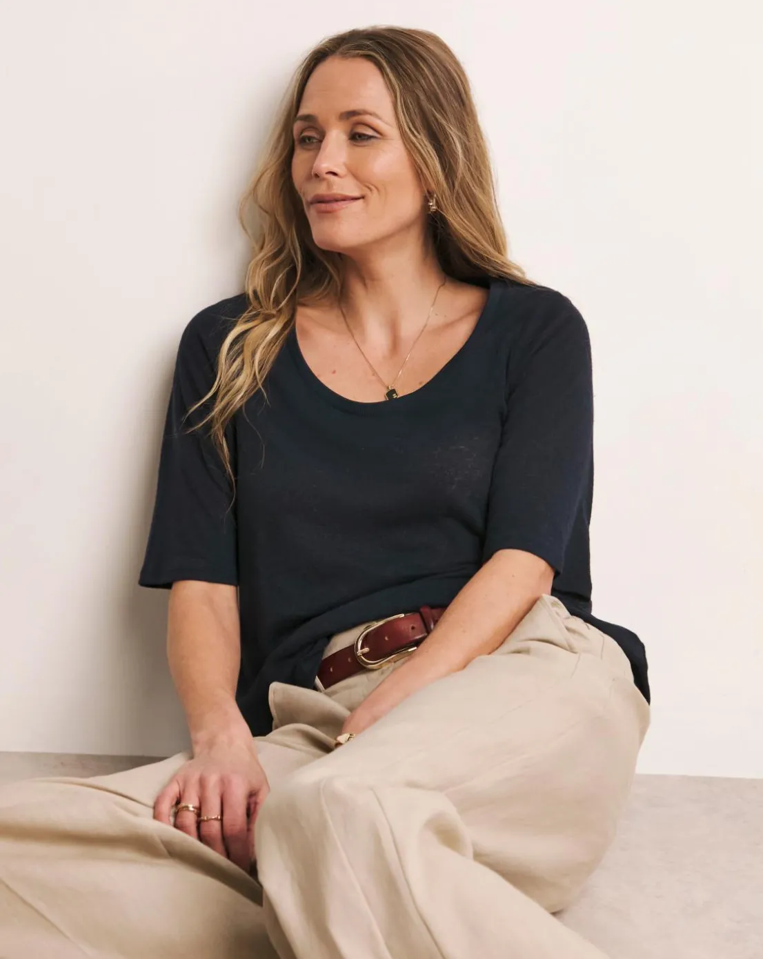 Anthology Scoop Neck T-Shirt