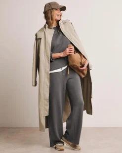 Anthology Steel Grey Wide Leg Joggers