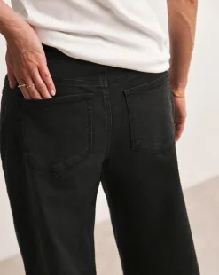 Anthology Washed Black Wide Leg Jeans