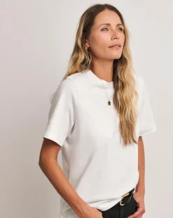 Anthology White Crew Neck Short Sleeve T-Shirt