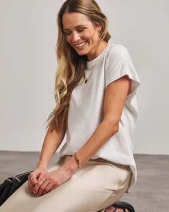 Anthology White Crew Neck Short Sleeve T-Shirt