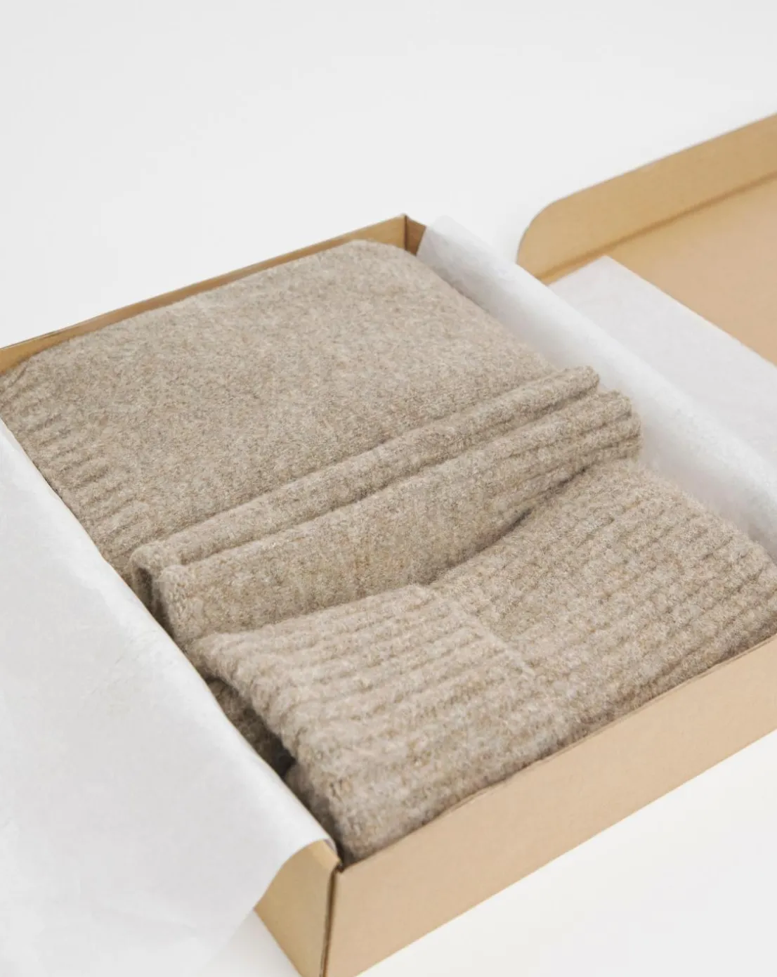 Anthology Wool Mix Scarf, Hat & Handwarmer Gift Set Box