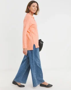 Apricot Collar Tunic