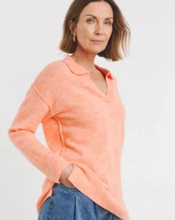 Apricot Collar Tunic