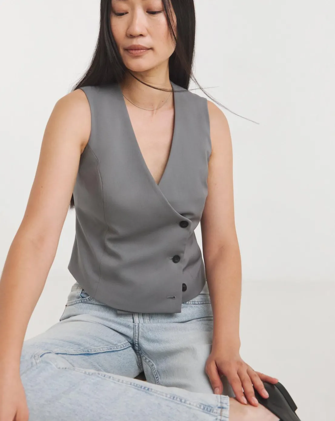 Asymmetric Waistcoat