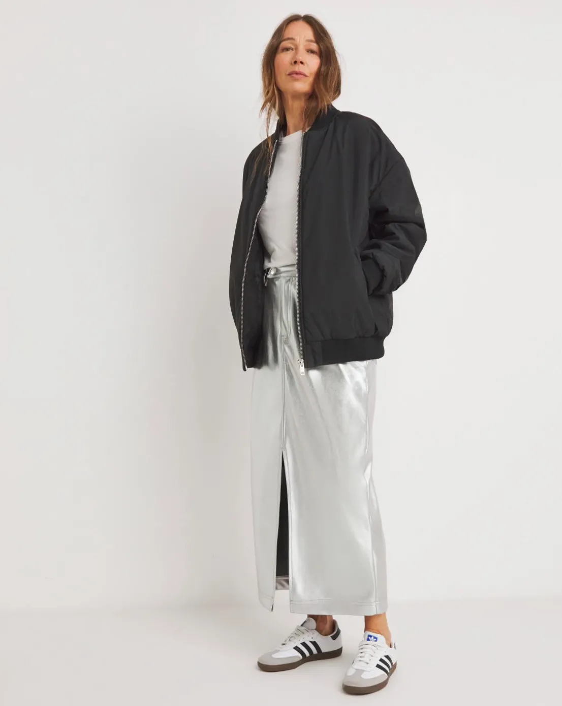 Black Classic Bomber Jacket