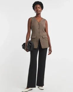 Black Cosy Slim Leg Jeans