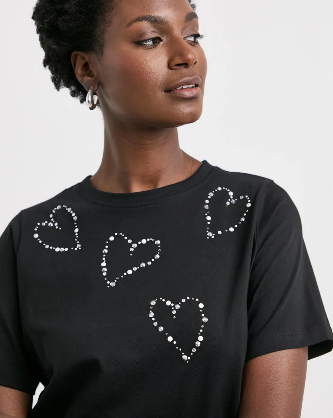 Black Heatseal T-shirt