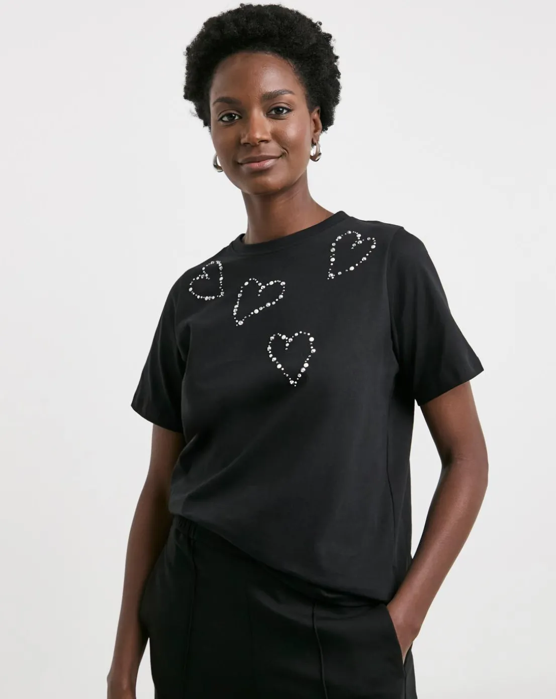 Black Heatseal T-shirt