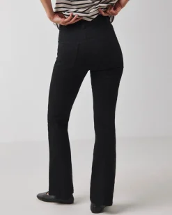 Black High Waist Super Soft Bootcut Jeans