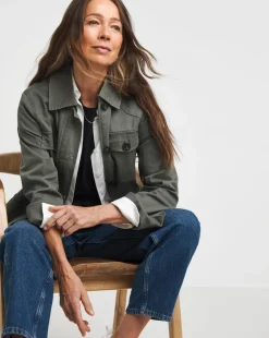 Black Longline Short Sleeve Curved Hem Top