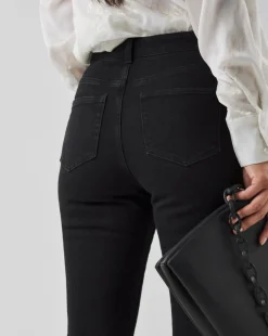 Black Magisculpt Bootcut Jeans