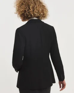 Black Tailored Single Breasted Blazer