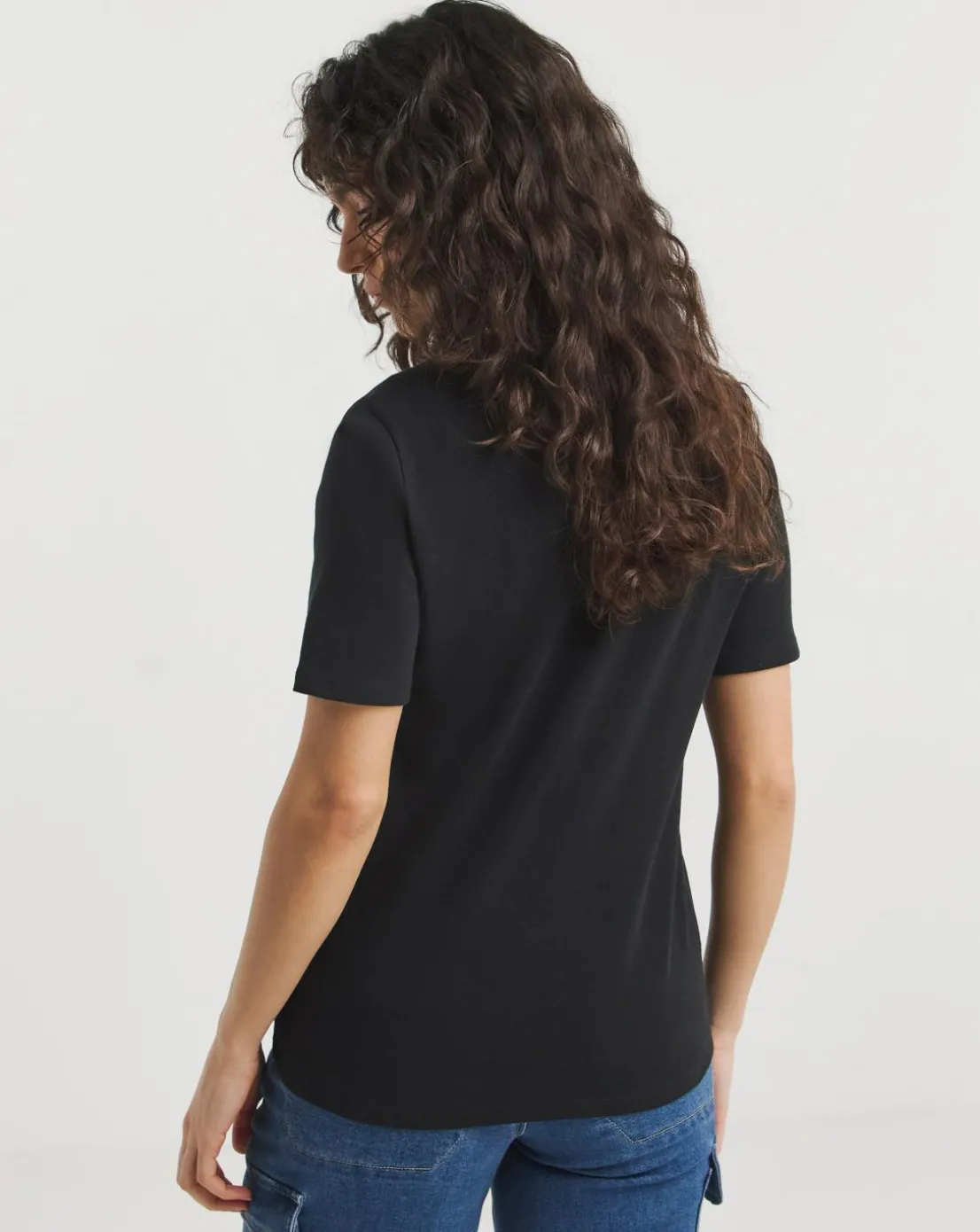 Black White & Grey 3 Pack Round Neck T-Shirts