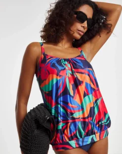 Blouson Tankini Top