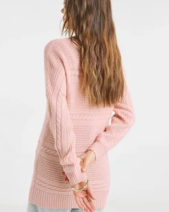 Blush Cable Tunic