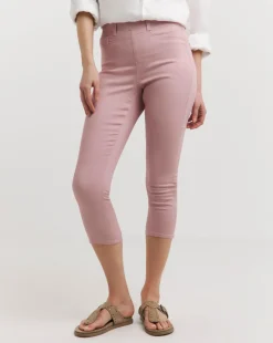 Blush Stretch Crop Jeggings