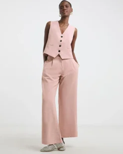 Blush Texture Waistcoat