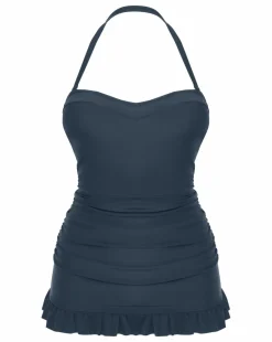 Boho Bandeau Non Wired Padded Swimdress