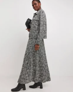 Boucle Full Maxi Skirt