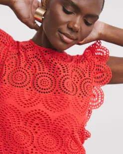 Broderie 2 - in - 1 Maxi Dress