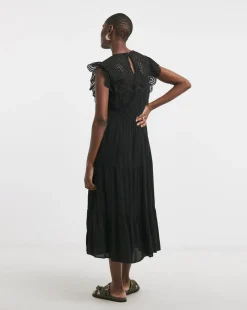 Broderie 2 - in - 1 Maxi Dress