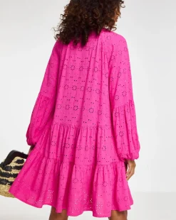 Broderie Beach Dress