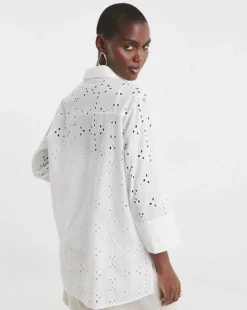 Broderie Long Sleeve Shirt