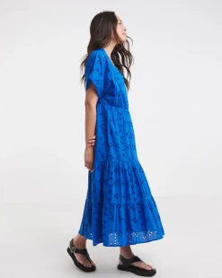 Broderie Smock Dress