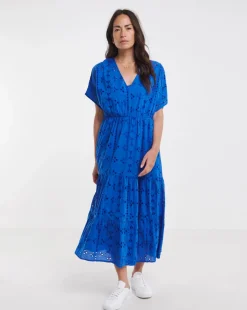 Broderie Smock Dress