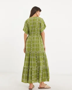 Broderie Smock Dress