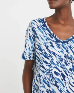 Bubble Hem Sleeve Top