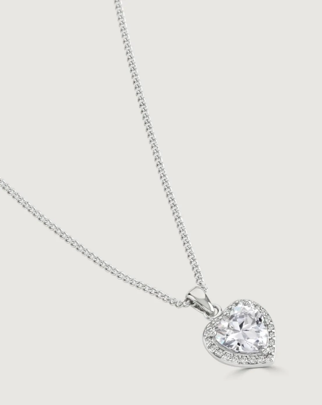 Buckey Clear Heart Pendant