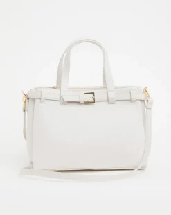 Buckle Detail Mini Tote Bag