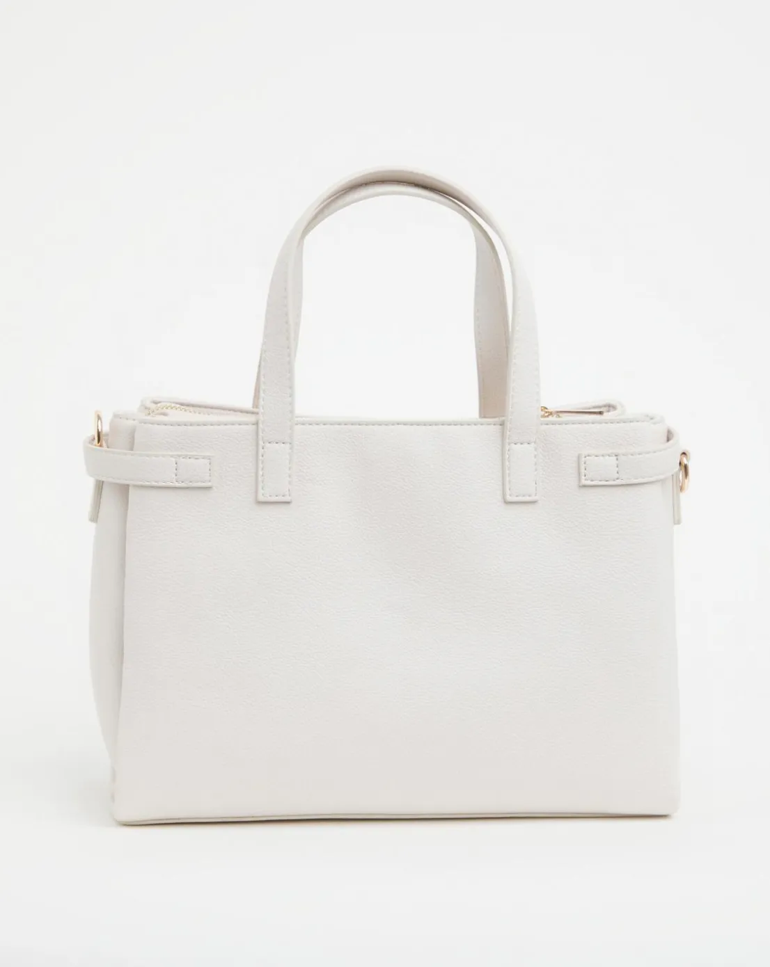 Buckle Detail Mini Tote Bag