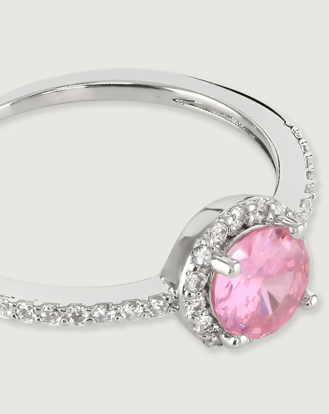 Buckley London The Carat Collection- Pink Halo Ring