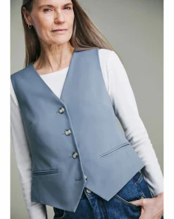 Button Front Waistcoat