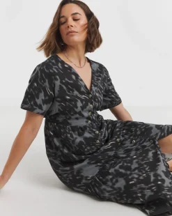 Button Through Dress