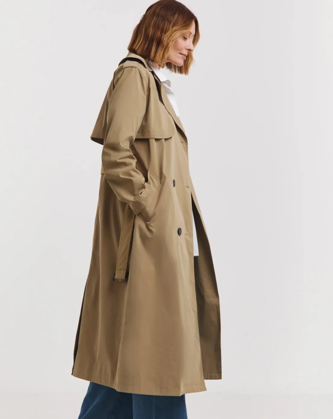 Camel Classic Trench Coat