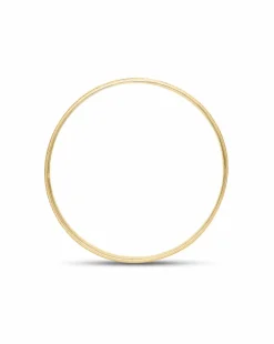 9Carat Two-Colour Gold Diamond Cut Kiss Design 4MM Wedding Ring