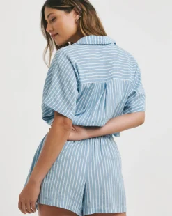 Cheese Cloth Beach Playsuit