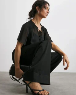 Chiffon Short Sleeve BLouse