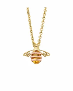 Clogau Honey Bee Gold and Citrine Pendant